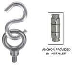 Porter Gill Tennis Indoor Anchor Eyebolt