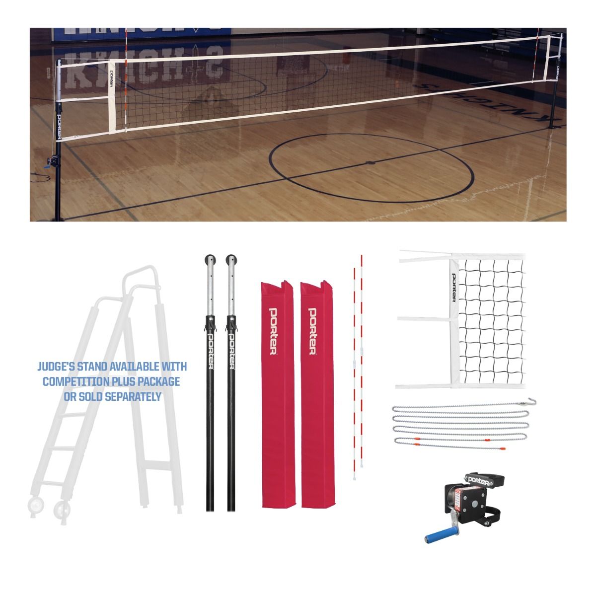 Porter Powr Hybrid VB Competition Package; 3"; Pads