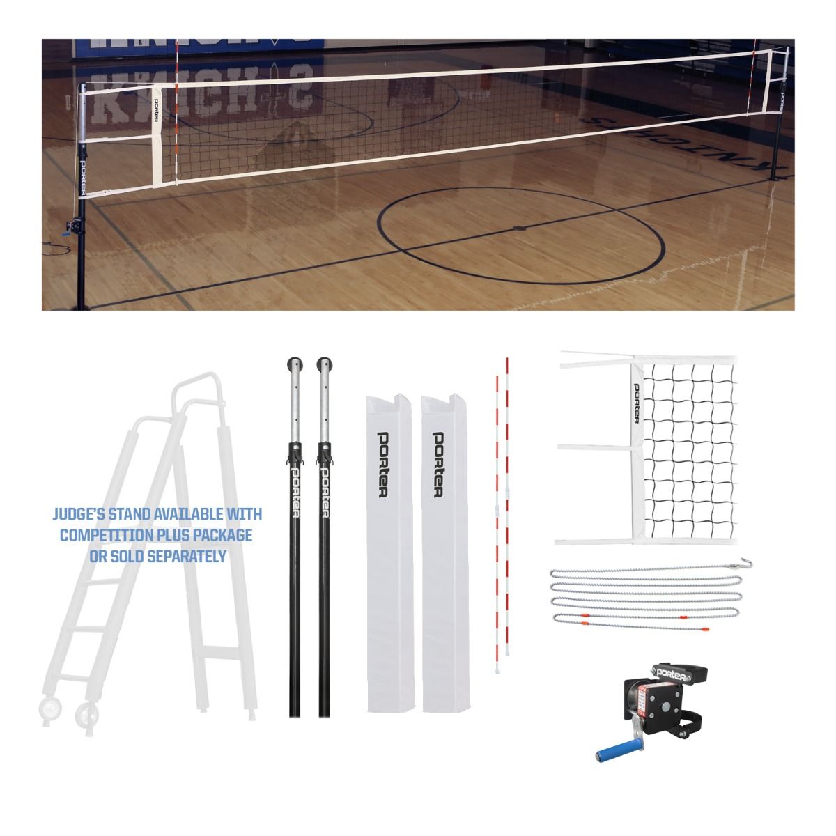 Porter Powr Hybrid VB Competition Package; 3"; Pads