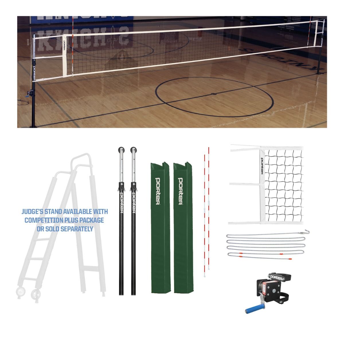 Porter Powr Hybrid VB Competition Package; 3"; Pads