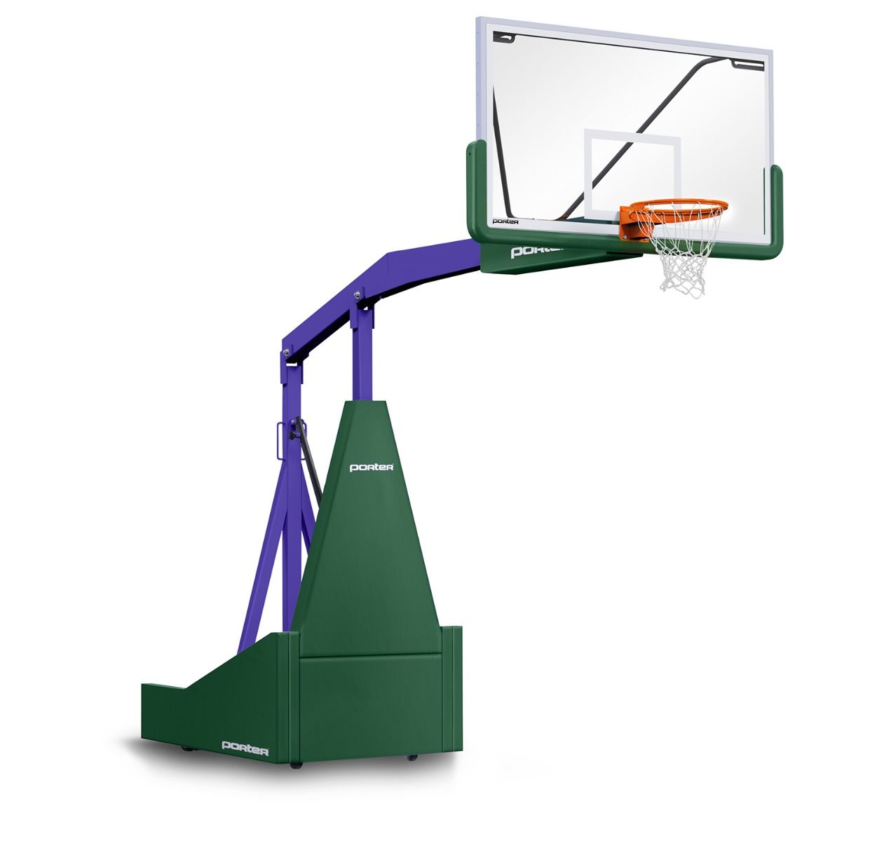 Porter 1135 Portable BB Backstop; Man; 8' Ext; Pads; Frame (Part 2)