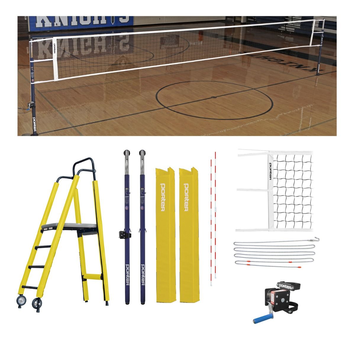 Porter Powr Steel VB Competition Package; 3"; Pads