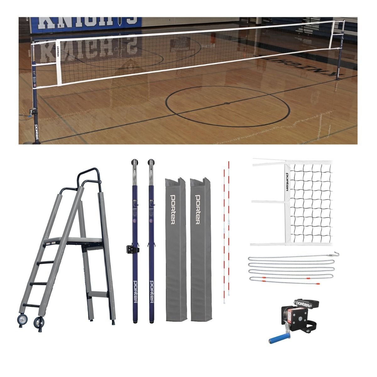 Porter Powr Steel VB Competition Package; 3"; Pads