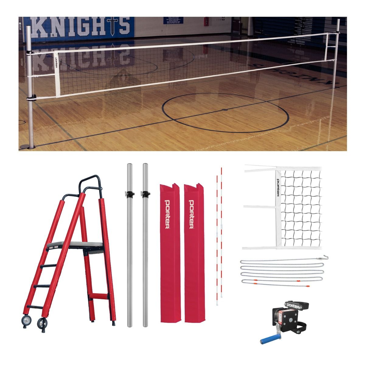 Porter Powr Rib Ii VB Competition Plus Package; 3"; Pads