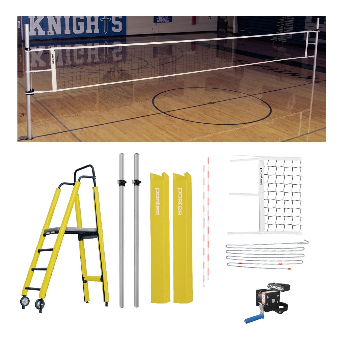 Porter Powr Rib Ii VB Competition Plus Package; 3"; Pads