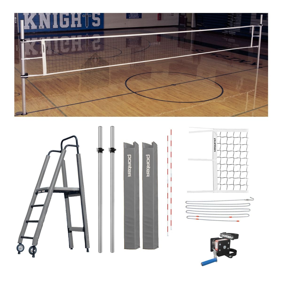 Porter Powr Rib Ii VB Competition Plus Package; 3"; Pads