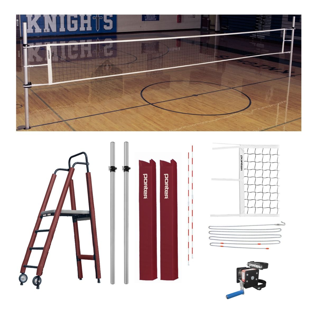 Porter Powr Rib Ii VB Competition Plus Package; 3"; Pads