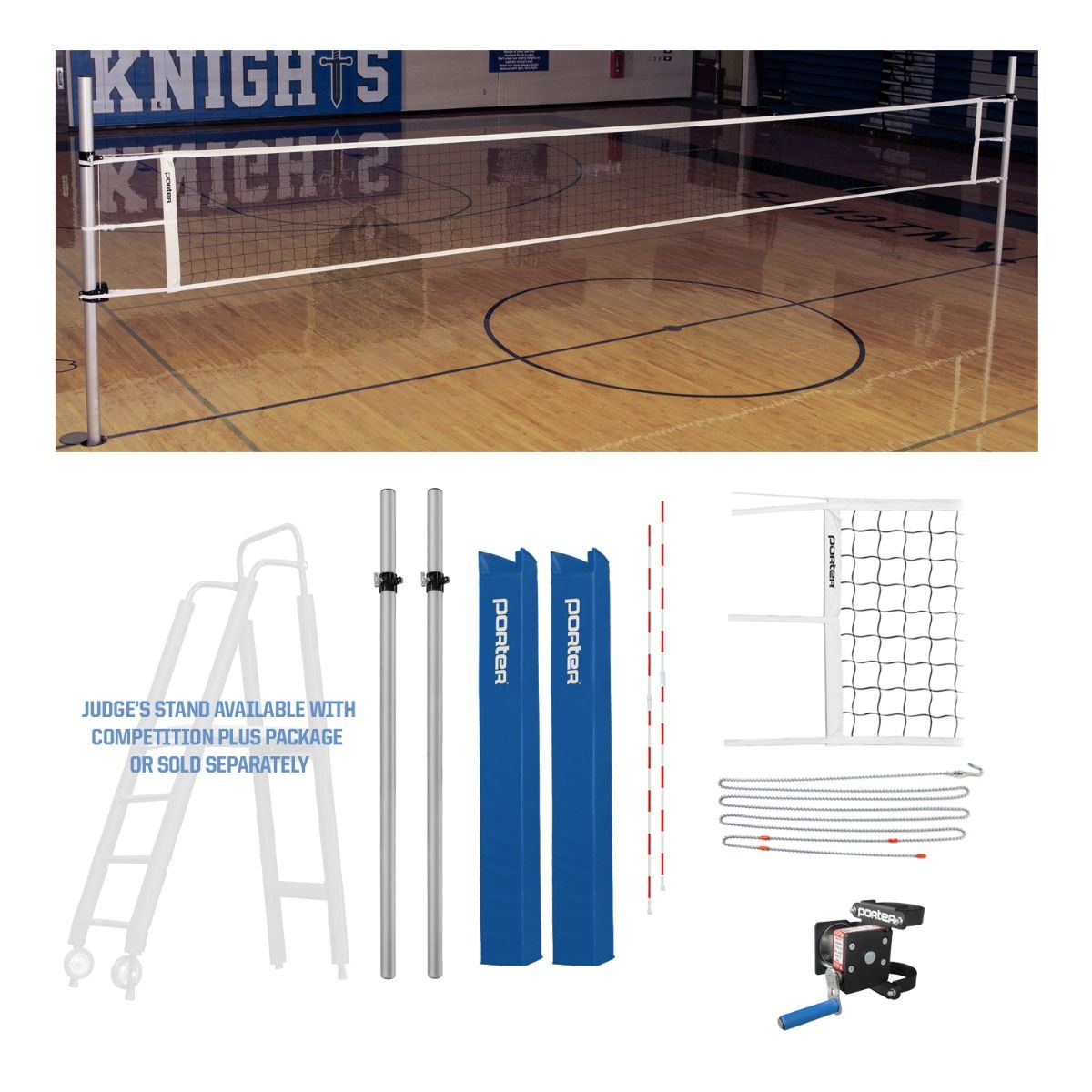 Porter Powr Rib Ii VB Competition Package; 3"; Pads