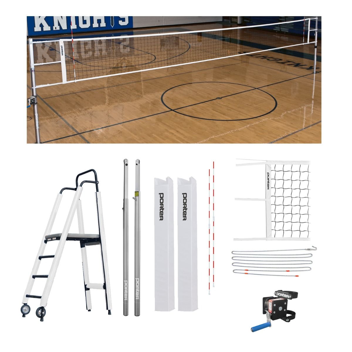 Porter Powr Line VB Competition Plus Package; 3"; Pads