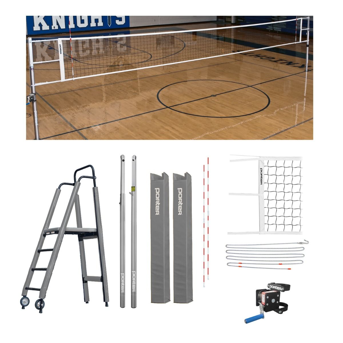 Porter Powr Line VB Competition Plus Package; 3"; Pads