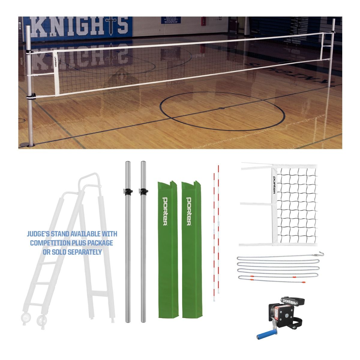 Porter Powr Rib Ii VB Competition Package; 3"; Pads