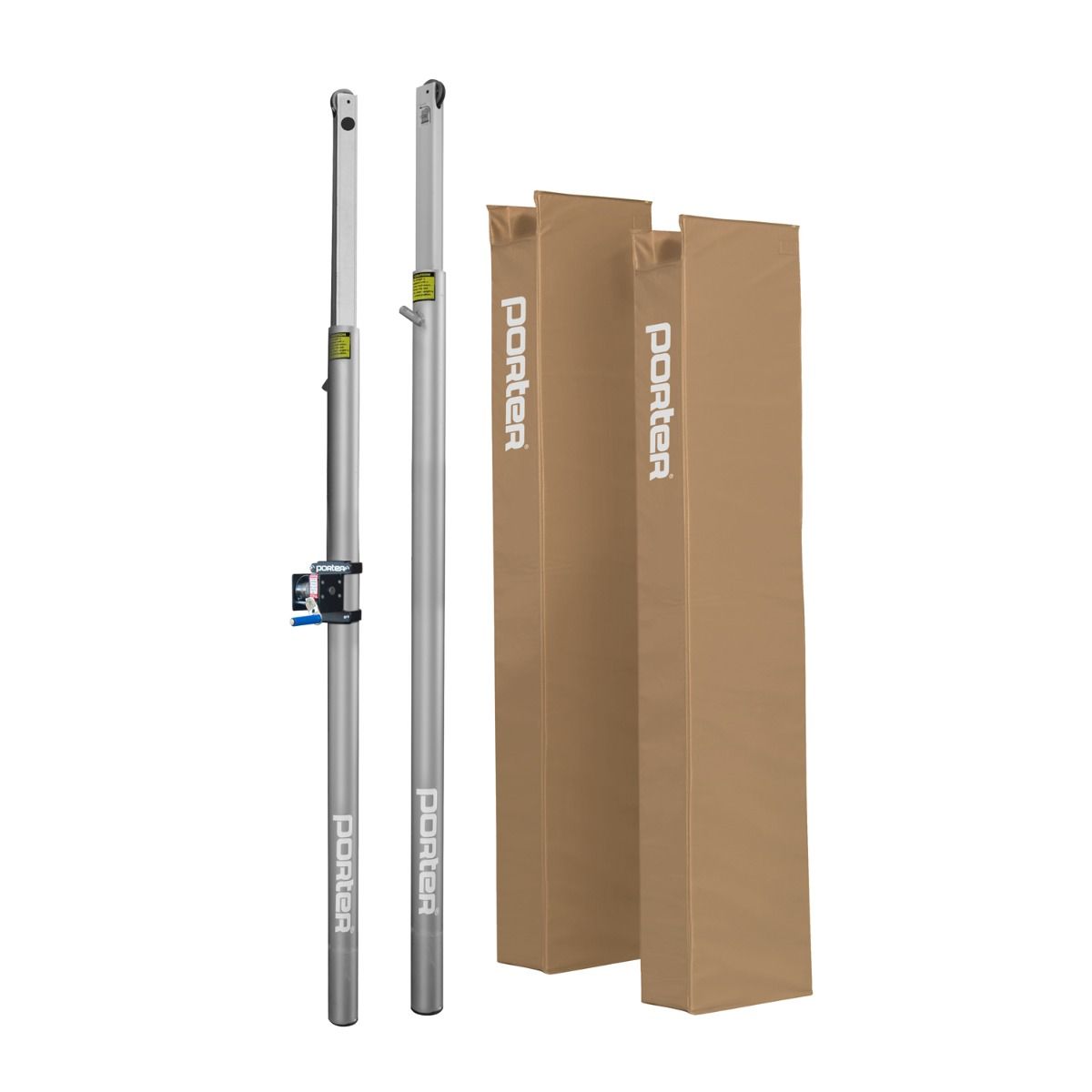 Porter Powr Line VB End Standards; 3"; Pads