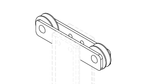 Porter Powr Line VB Center Standard; 3"