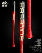 Warstic 2026 Bonesaber Hybrid Bloodline USA Baseball Bat -5