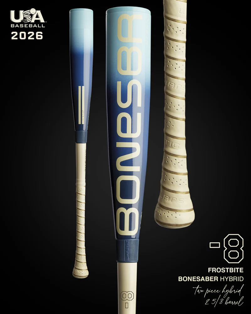 Warstic 2026 Bonesaber Hybrid Frostbite USA Baseball Bat -8