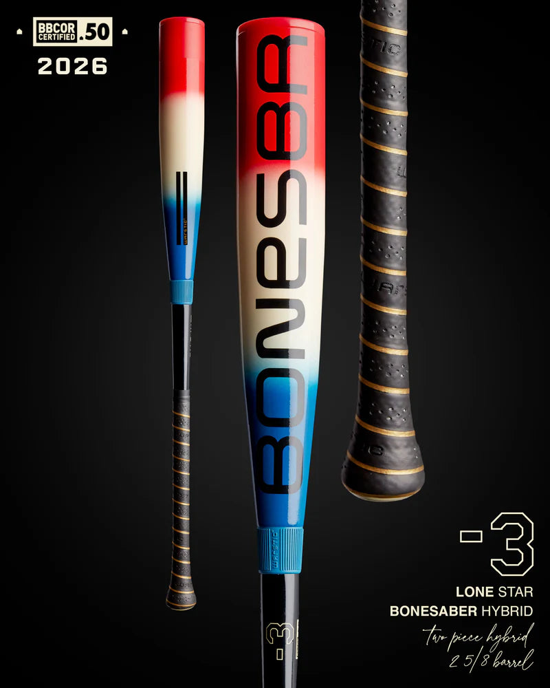 Warstic 2026 Bonesaber Hybrid Lone Star Limited Edition BBCOR Baseball Bat
