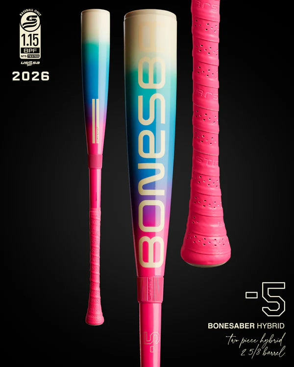 Warstic 2026 Bonesaber Hybrid Solar Storm USSSA Baseball Bat -5