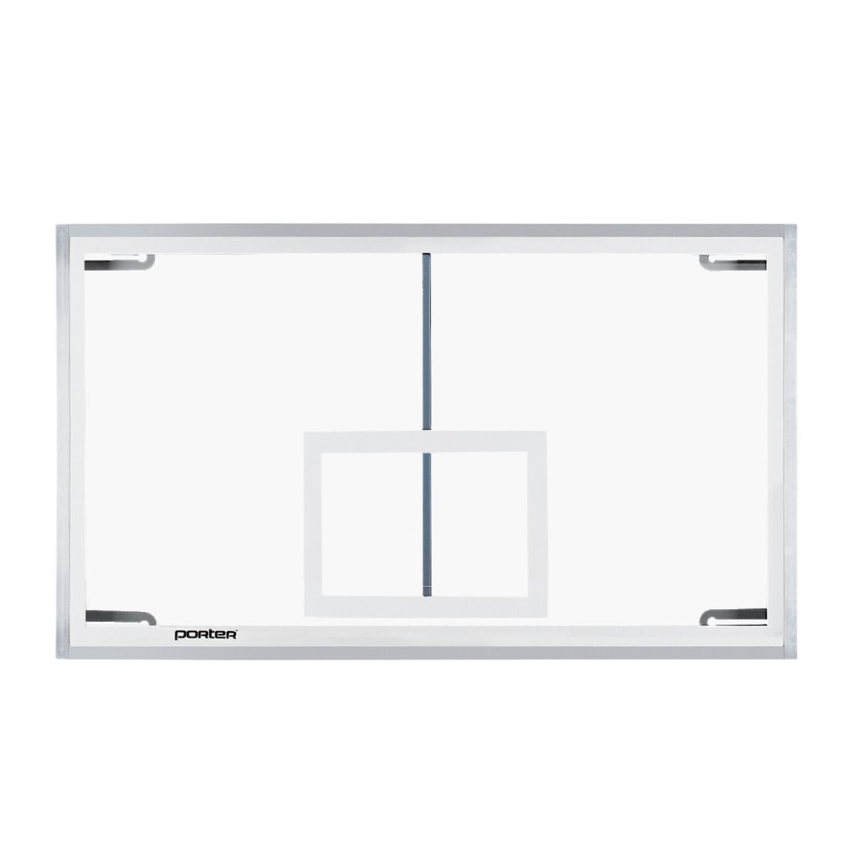 Porter Pro-Strut Conversion Glass Backboard; 72" X 42"