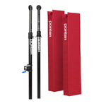 Porter Powr Carbon Ii VB End Standards; 3"; Pads