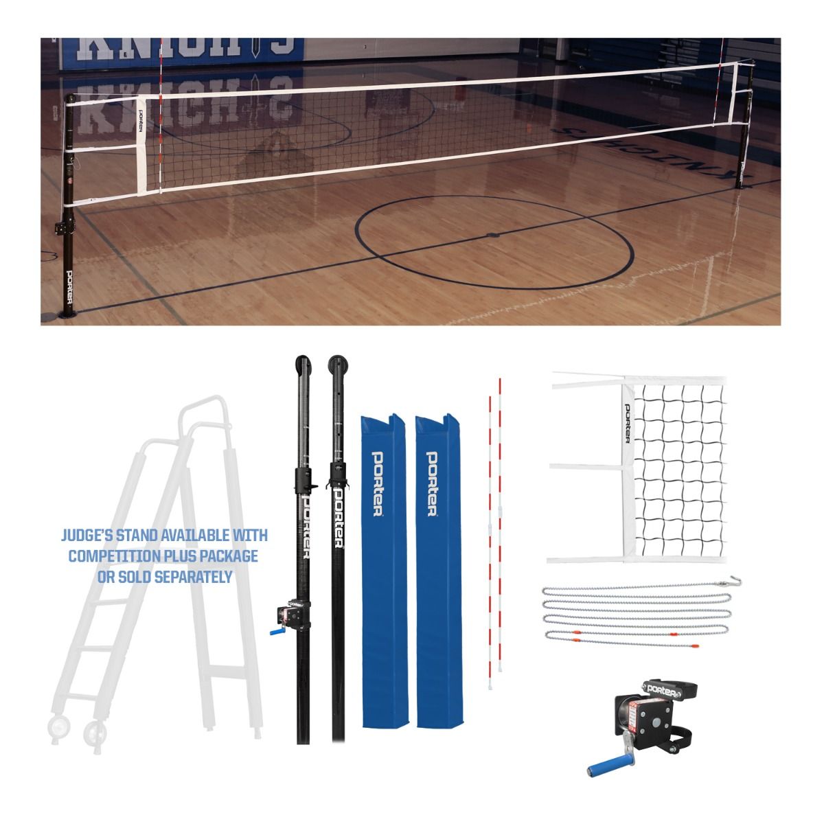 Porter Powr Carbon Ii VB Competition Package; 3"; Pads
