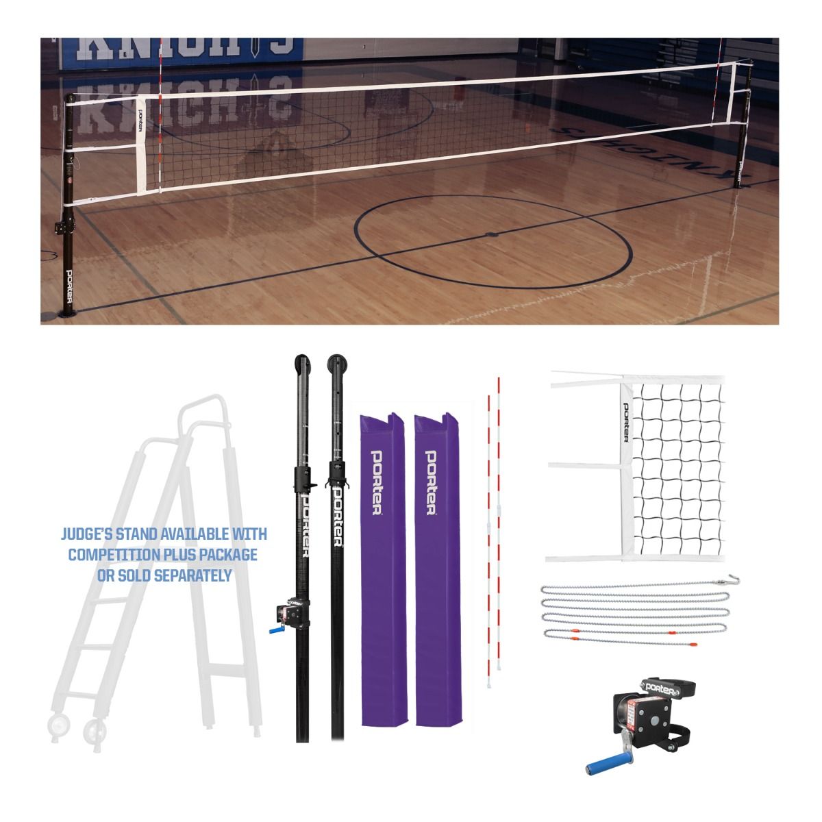 Porter Powr Carbon Ii VB Competition Package; 3"; Pads