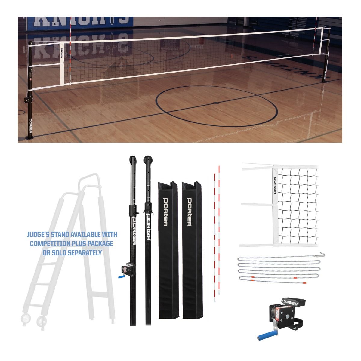 Porter Powr Carbon Ii VB Competition Package; 3"; Pads