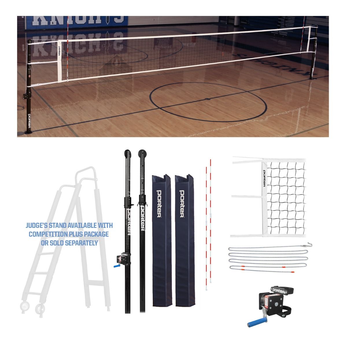 Porter Powr Carbon Ii VB Competition Package; 3"; Pads