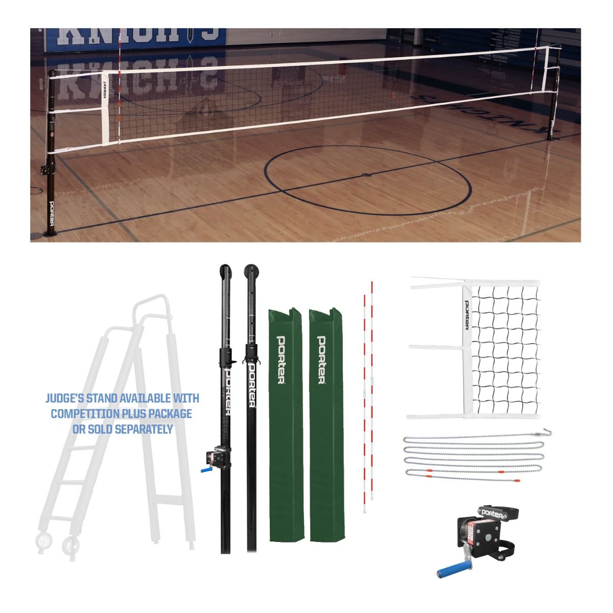 Porter Powr Carbon Ii VB Competition Package; 3"; Pads