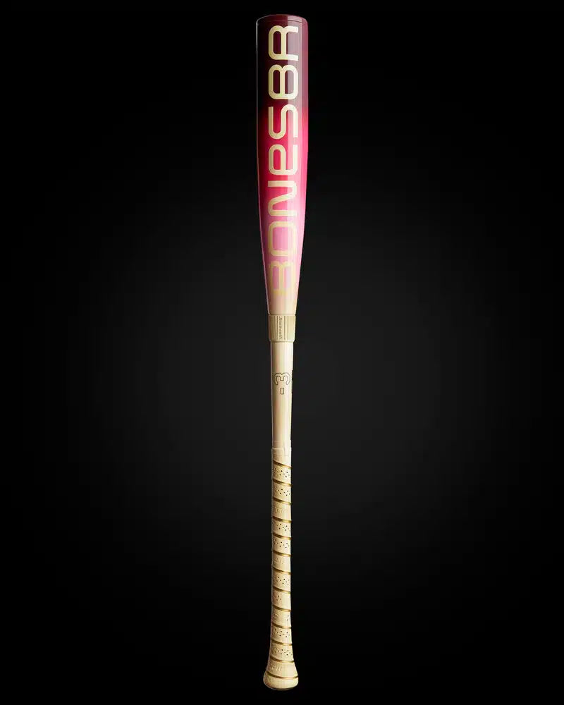 Warstic 2026 Bonesaber Hybrid Battlerosa Limited Edition BBCOR Baseball Bat -3