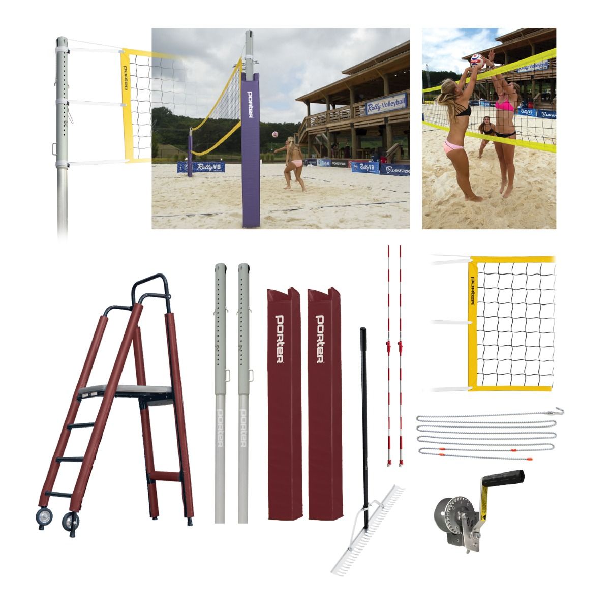Porter Powr Sand VB Competition Plus Package