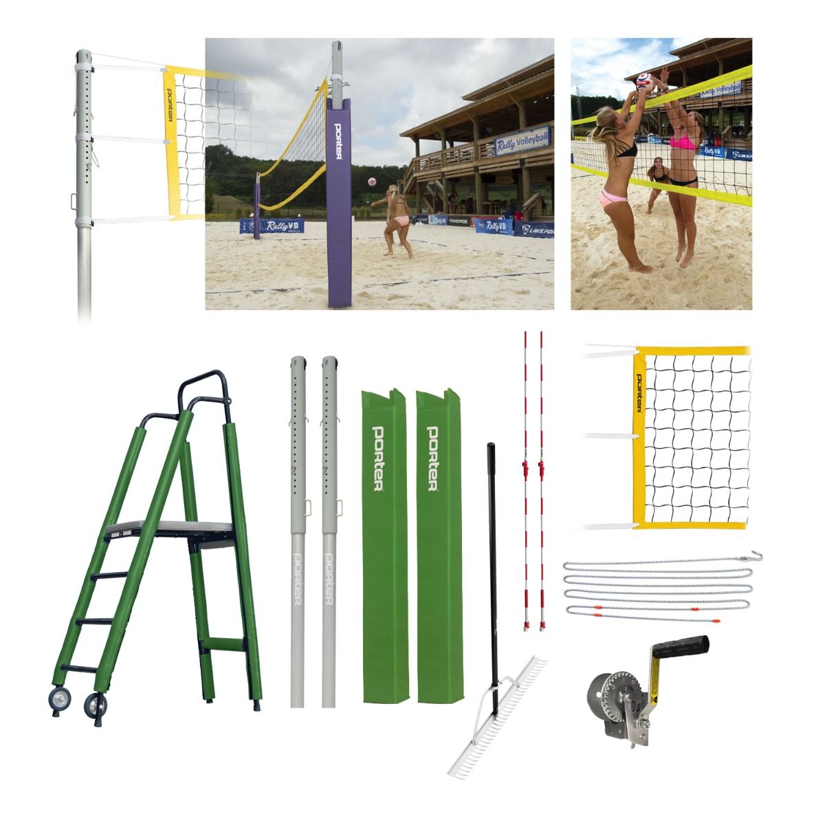 Porter Powr Sand VB Competition Plus Package