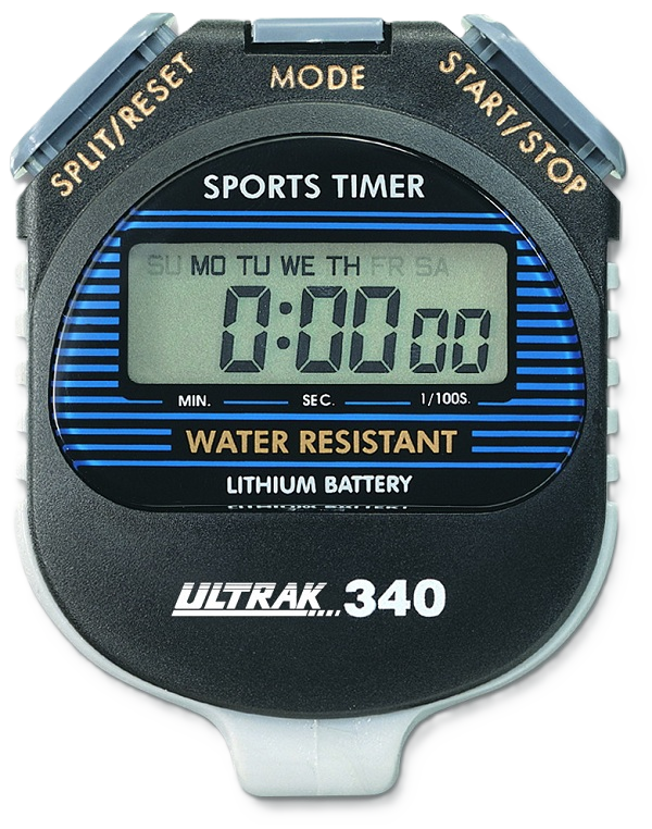 Ultrak 340 – Large Display Water-Resistant Stopwatch
