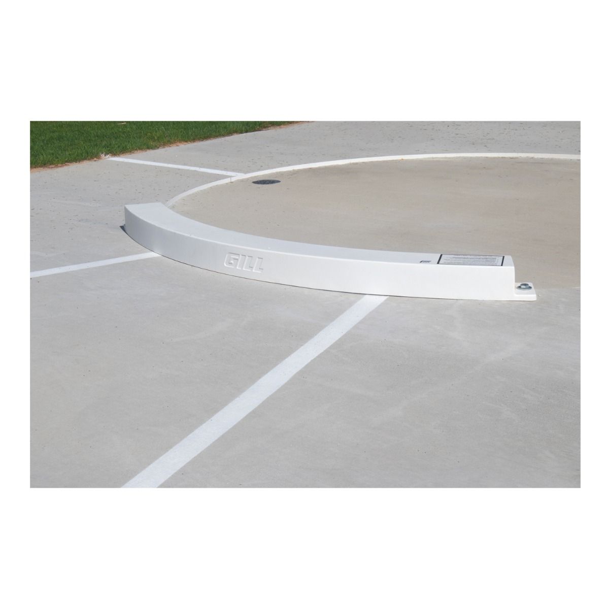 Gill Shot Toeboard; Aluminum; For Depressed Pad