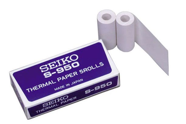 Ultrak Gill Seiko S149 Stopwatch Thermal Paper; S950; 5 Rolls
