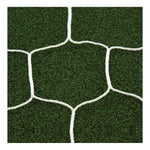 Porter Gill Soccer Nets; 8' X 24' X 6'6" Hexagonal Braided; White