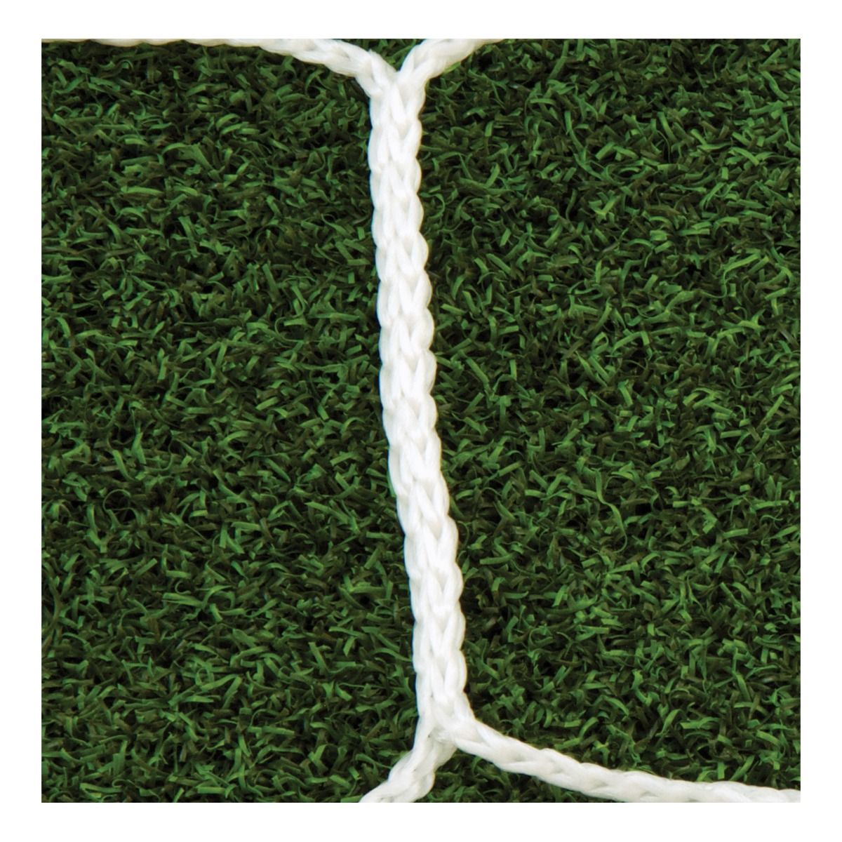 Porter Gill Soccer Nets; 8' X 24' X 6'6" Hexagonal Braided; White