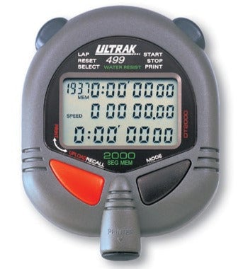 Ultrak 499 – 2000-Lap Memory Professional Stopwatch