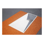Gill Vault Box; Cast Alumnum; White