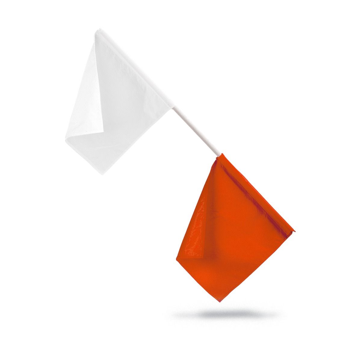 Gill Officials Flags; Red/White