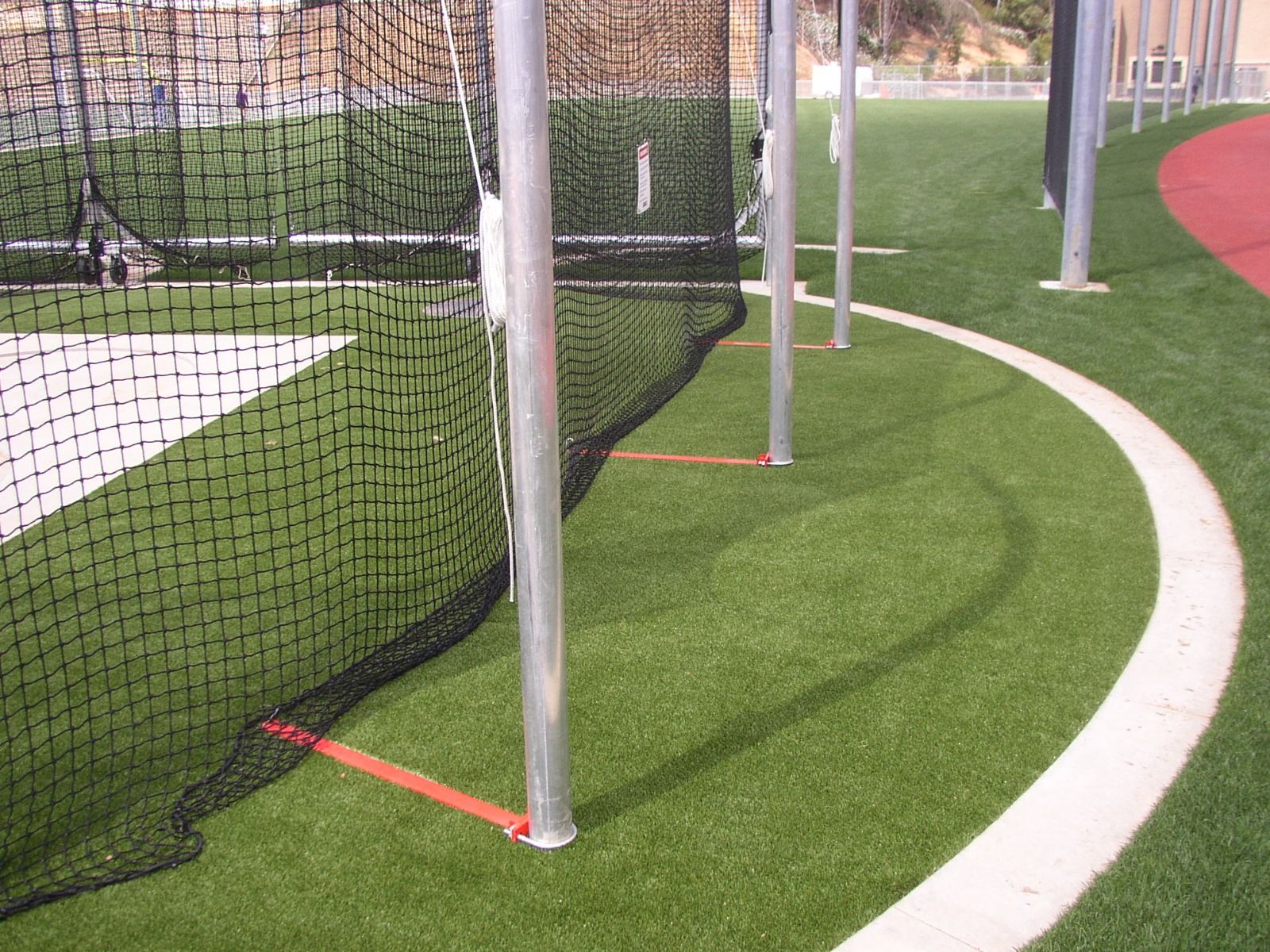 Gill Ncaa Hammer Discus Cage; Double Ring