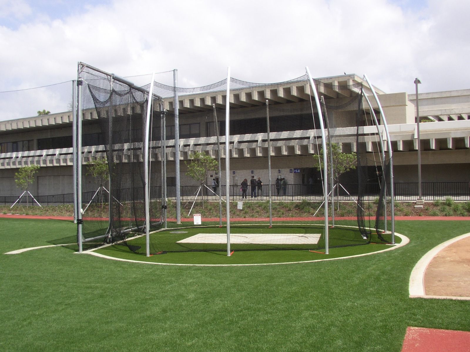 Gill Ncaa Hammer Discus Cage; Double Ring