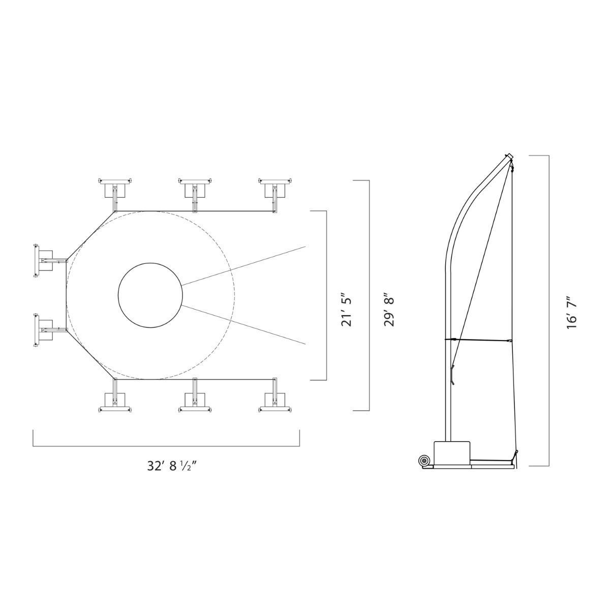 Gill Net For 4M Ncaa Discus Cage