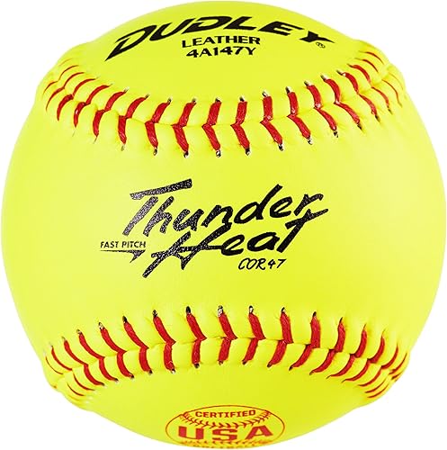 Dudley Thunder Heat USASB Poly Leather Fastpitch Softball