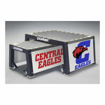 Porter Coaches Stand Plus; 44" X 36" X 24" Tall; With Custom Graphics