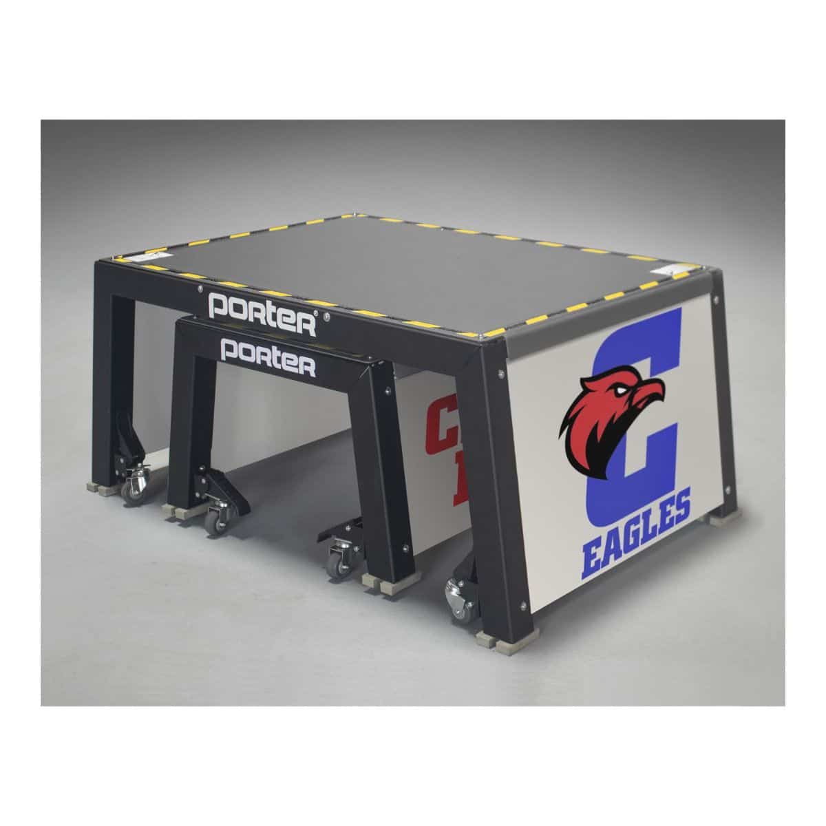 Porter Coaches Stand Plus; 44" X 36" X 24" Tall; With Custom Graphics
