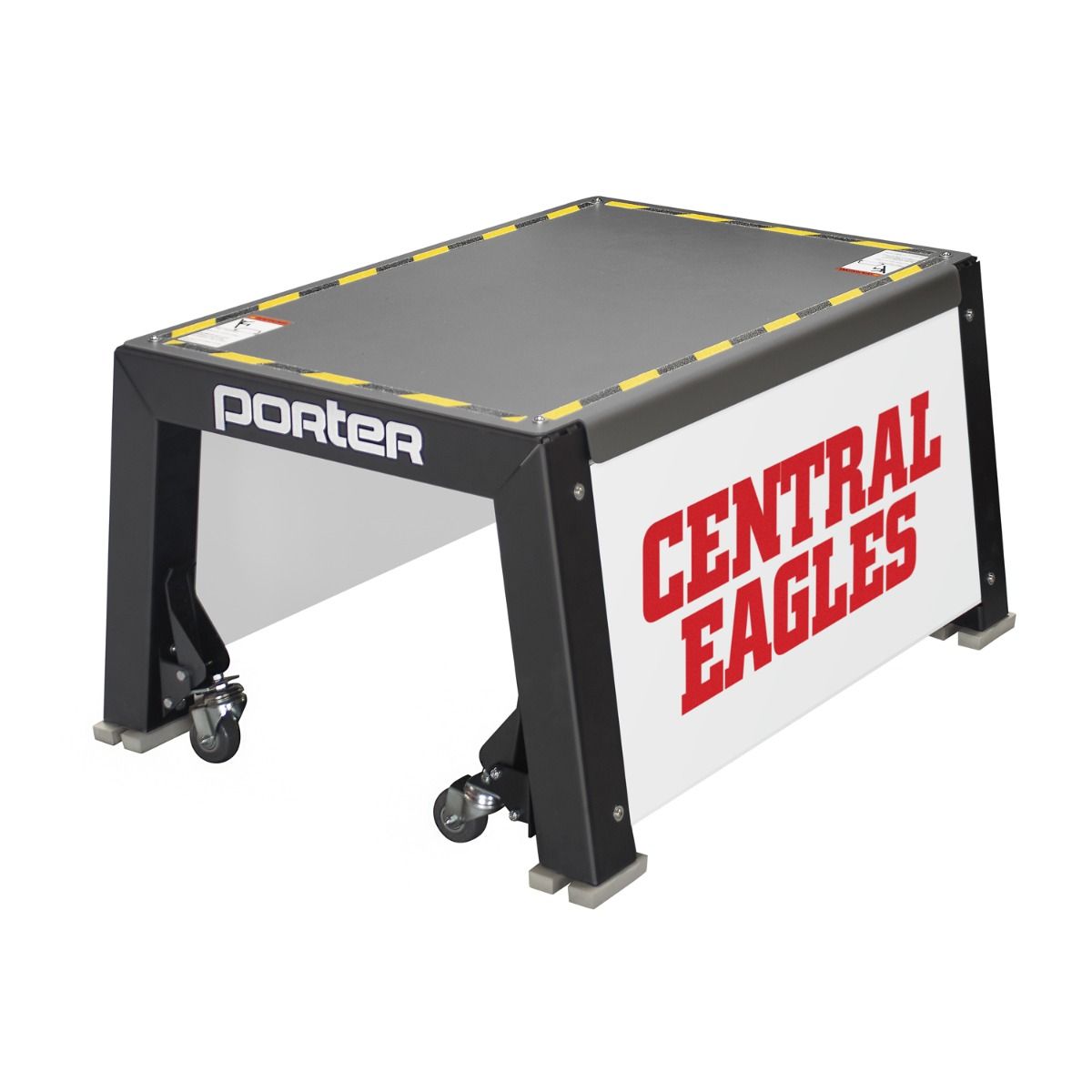 Porter Coaches Stand Plus; 44" X 36" X 24" Tall; With Custom Graphics