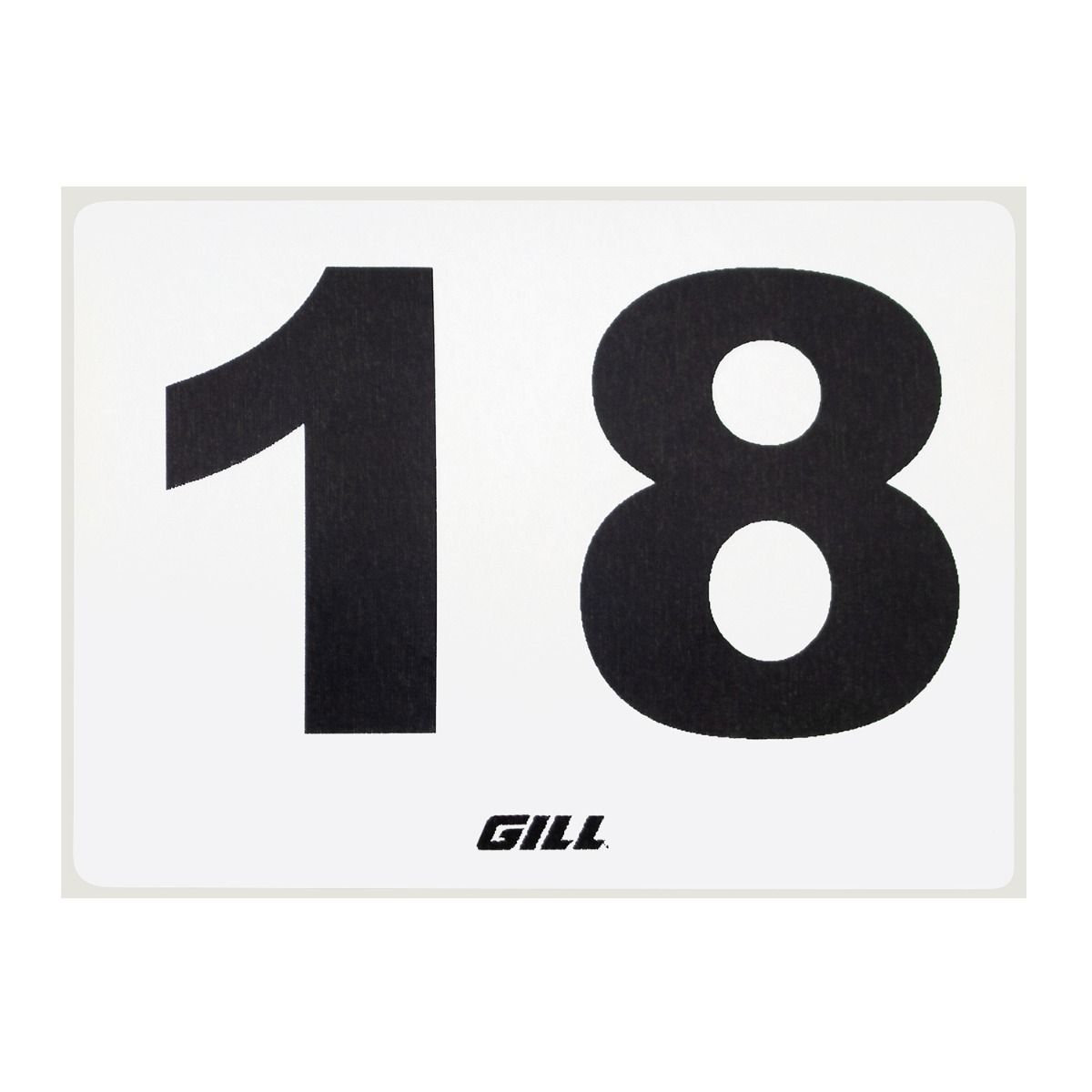 Gill Hip Numbers; #1-9; Sets Of 25