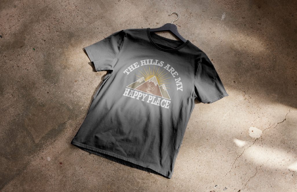 ST1 Sports Bella + Canvas Happy Place Tee