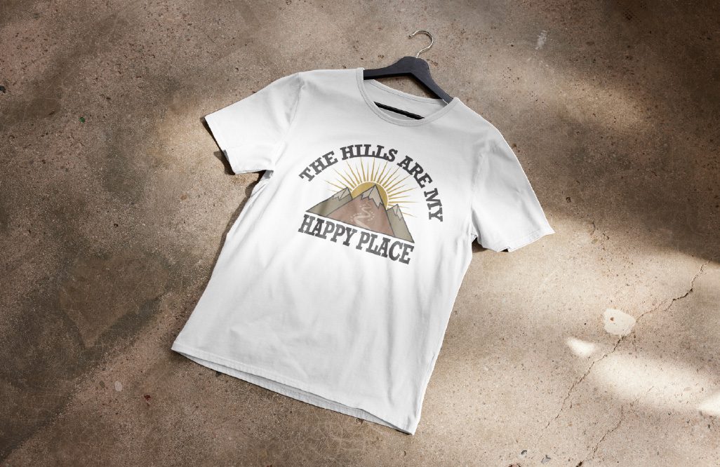 ST1 Sports Bella + Canvas Happy Place Tee