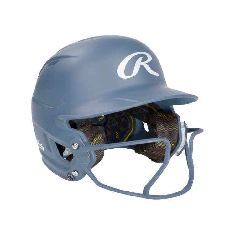 Rawlings Mach Hi-Viz 1-Tone Matte Helmet w/ Mask